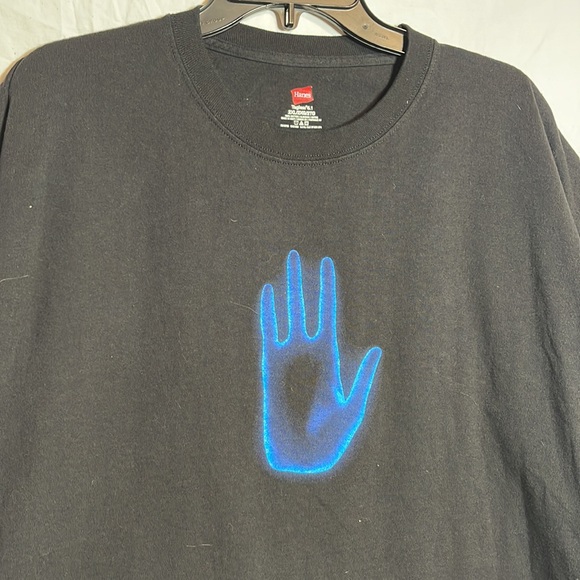 2007 Avatar Shirt 2XL Save The Pandorian Rainforest Blue Hand Crew Movie 2000s - Picture 3 of 6